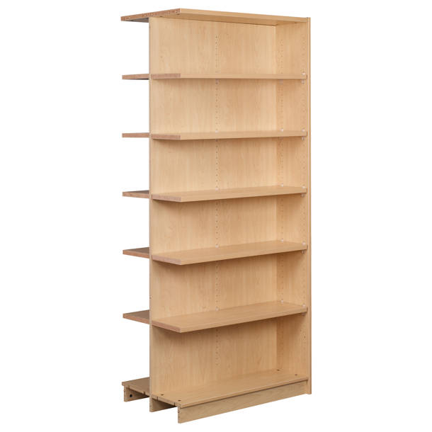 Stevens ID Systems Library Bookcase Wayfair
